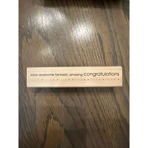 PENNY BLACK 3934H Wow Awesome Fantastic Amazing‎ Congratulations